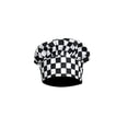 thumbnail image 1 of Sombrero de Chef alto de 2 piezas, sombreros de cocinero profesionales de varios colores, uniforme de trabajo multifuncional para panadería, Herramientas y accesorios para hornear Goma Blanca Negra Injueey HA012082-07, 1 of 6