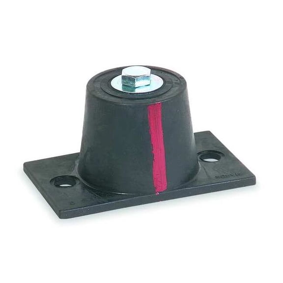 Mason Industries Floor Mount Vibration Isolator,Neoprene 4C877