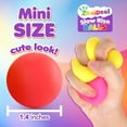 thumbnail image 3 of Slow Rising Stress Ball 50 Pack: Mini Squishy Ball for Kids Anxiety Relief, Hand Therapy Sensory Toy, Pull Stretch Fidget Toy, Prize Box Toys for Classroom, Bulk Toy for Teacher, 3 of 7