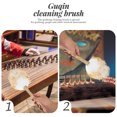 thumbnail image 4 of Shisuyan Guqin Cleaning Brush Guzheng Clean Brush Dulcimer Clean Instrument Accessory, 4 of 8