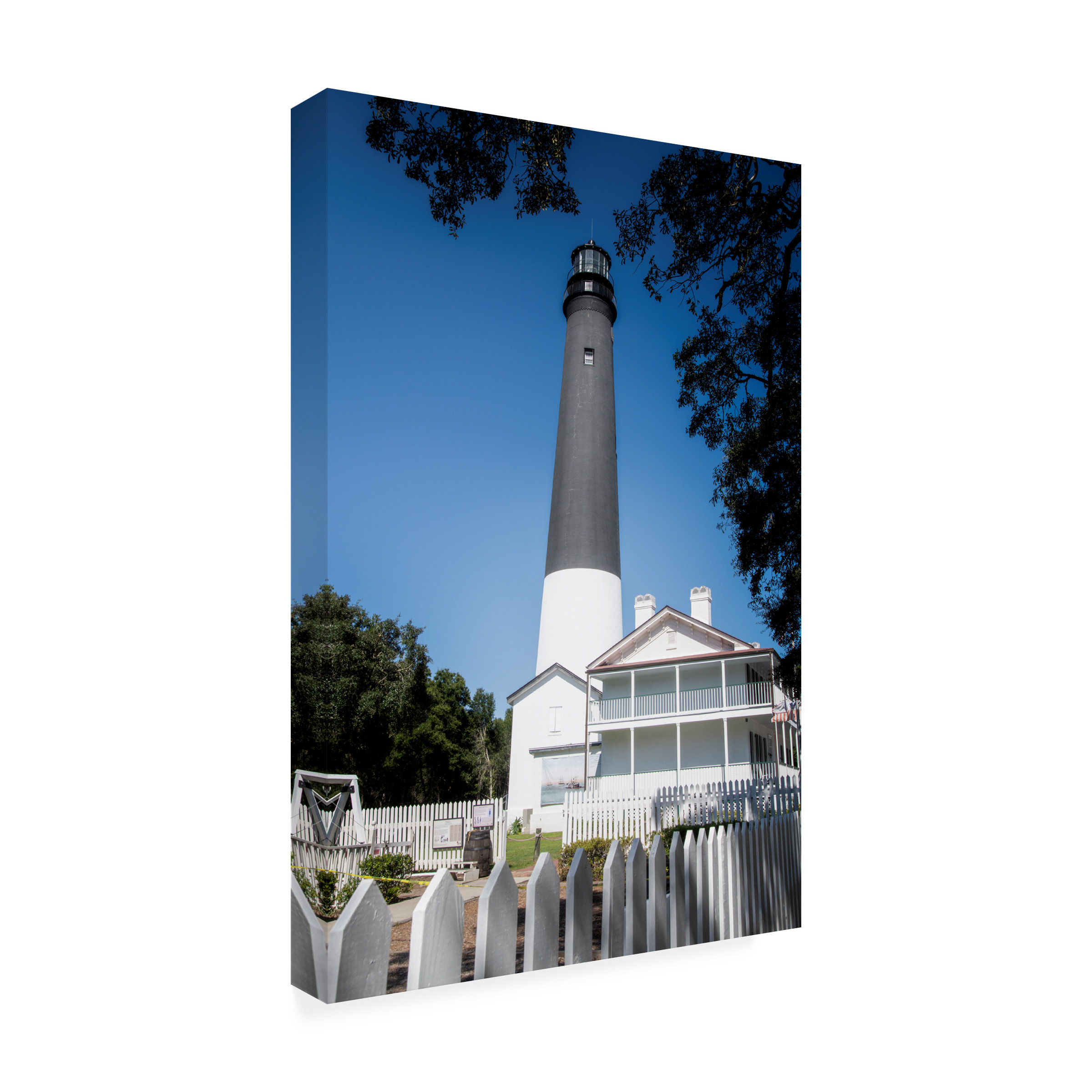 Robert Michaud 'Pensacola Lighthouse 1' Canvas Art