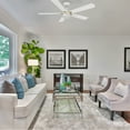 thumbnail image 2 of 52" Indoor Ceiling Fan with Remote Light Compatible with Wi-Fi Apps and Voice Control, 2 of 8