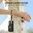 thumbnail image 6 of for Samsung Galaxy Z Fold 6 Wallet Case Crossbody Strap, Zipper Pocket Phone Case with Card Holder Wrist Strap Purse Stand Cover for Women Girls Compatible with Samsung Galaxy Z Fold 6, Black, 6 of 14