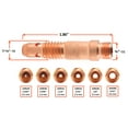 thumbnail image 2 of Standard Collet Body for TIG Welding Torches 17/18/26 - .040" (1.0mm) - Model: 10N30- (5 PACK), 2 of 3