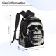 thumbnail image 2 of Fotbe Magician Hat Skull Mochila Ligera Casual para Laptop para Hombres y Mujeres, Mochila Impermeable de Uso Diario, Mochila para Universidad, 2 of 6