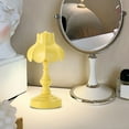 thumbnail image 5 of Mini Desk Lamp, Table Lamp Creative Lampshade, Desktop Night Light Touch Desk Lamp, with Usb Rechargeable Port Led Bedside Lamps for Room Decor, 5 of 6