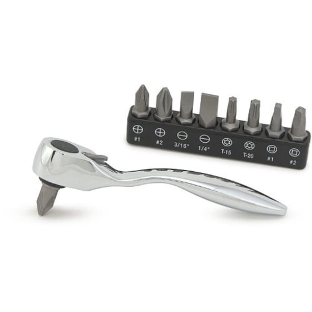 Controlador de bits y conjunto de brocas Titan 11205 9 bits PH1 PH2 T15 T20
