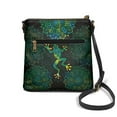 thumbnail image 2 of Kuiaobaty Frog Mandala Flower Print Crossbody Bag for Women, Ethnic Style Vegan Leather Sling Purse with Adjustable Strap, Medium Size Messenger Handbag Crossbody for Travel, 2 of 7