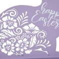 thumbnail image 5 of Northlight Happy Easter Floral Cut-Out Bunny Decoration - 13", 5 of 8