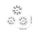 thumbnail image 2 of KONTONTY 3Sets Bottom Lashes Clusters Black Fiber for Eyelash Beauty Use and Professional Application, 2 of 8