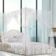 thumbnail image 3 of ZPSHYD Cortina de Cama de Princesa de Cuatro Esquinas, Dosel de Cortina de Cama con Poste de Cuatro Esquinas para niñas, Cama de Adultos, Regalo Blanco sin Soporte(150 * 200 * 200), 3 of 5