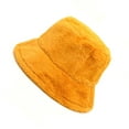 thumbnail image 2 of iHPH7 Fisherman Hat Bucket Hats for Woman Sun Hat Women Bucket Sun Hats Womens Winter Hat, Yellow 2 M, 2 of 3