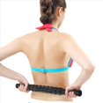 thumbnail image 2 of 2X Équipement Réglable Rouleau de Massage Musculaire Bâton de Massage Libération Myofasciale Noir, 2 of 8