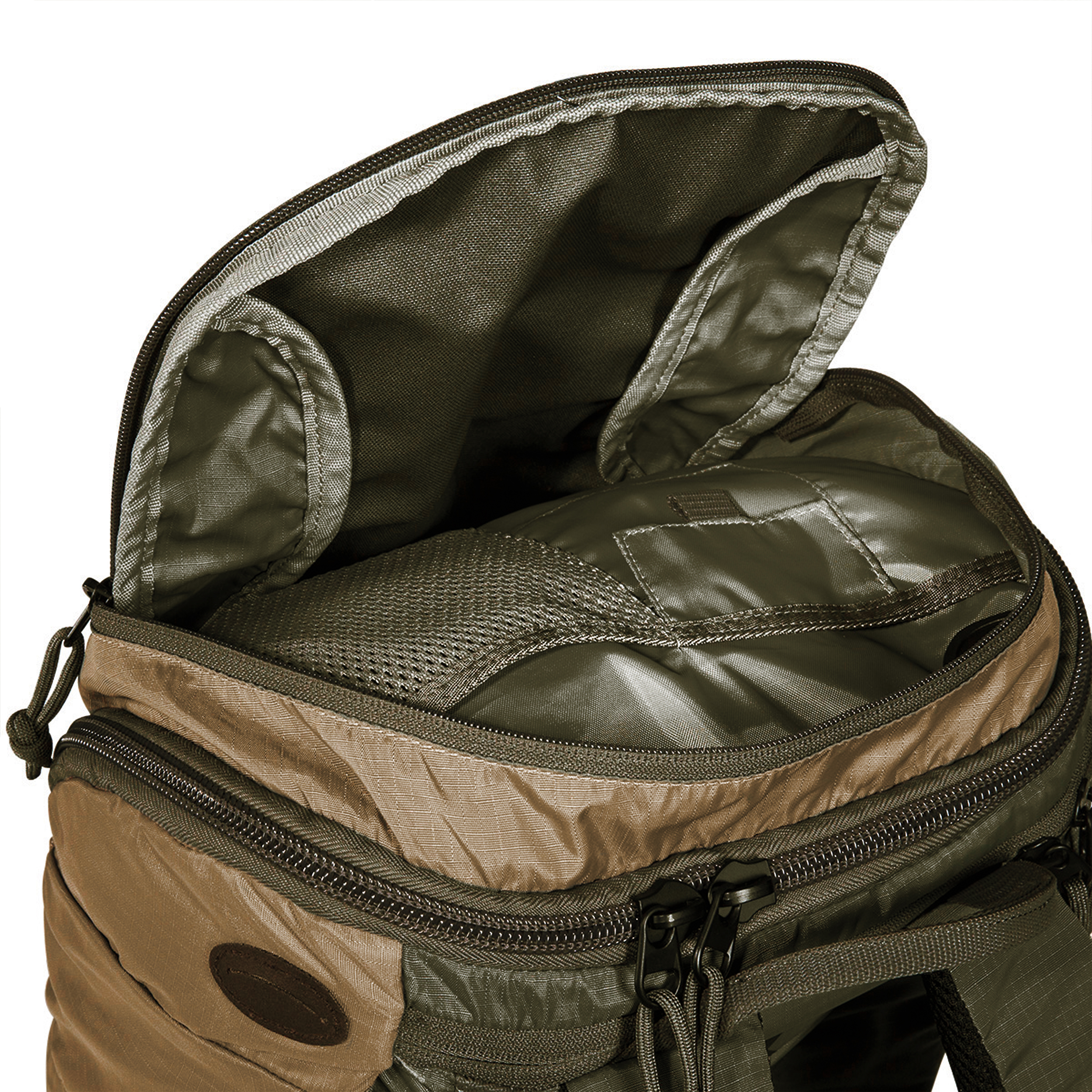 Tasmanian Tiger TAC Modular Pack 30 Ventilated, 30L MOLLE Backpack with YKK Zippers and Internal Organization, Olive