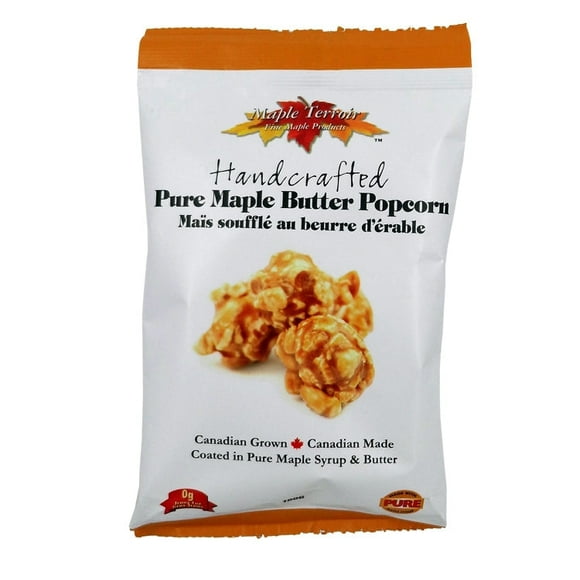 Maple Terroir Maple Butter Gourmet Popcorn 100g x 6 Pack