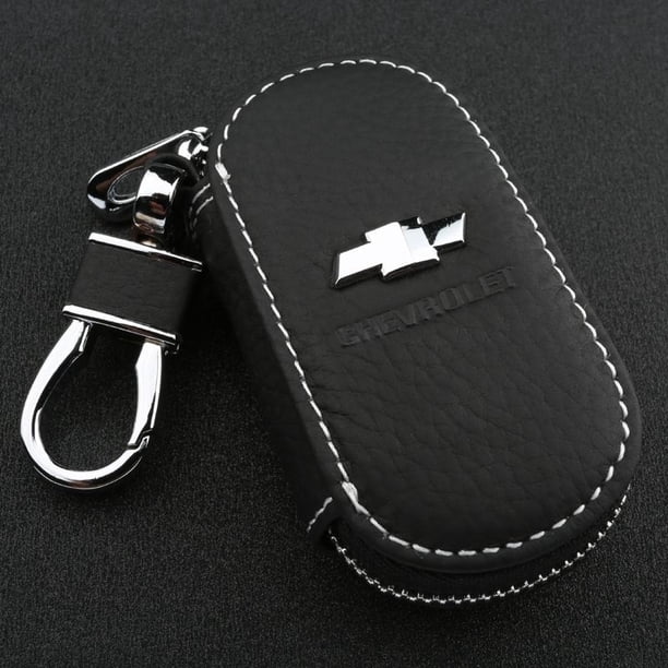 Funda Universal Para Llave De Coche Litchi Grain Top Layer De Cuero De Vaca Adecuada Para Una Variedad De Logotipo Del Llaves