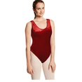 thumbnail image 1 of Leotard Velvet- Adult Large - Red, 1 of 1