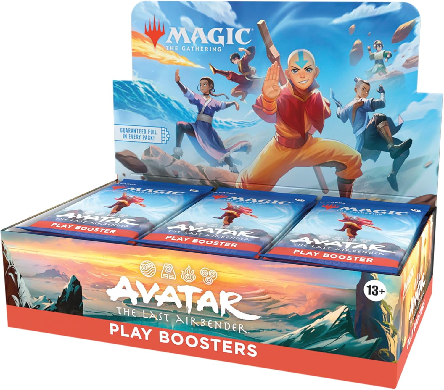 Magic: The Gathering Avatar: The Last Airbender Play Booster Box - 30 Packs - Collectible Trading Card Game Magic: The Gathering Avatar: The Last Airbender Play Booster Box - 30 Packs - Collectible Trading Card Game