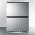thumbnail image 1 of Summit ADFD243OS 24"W Outdoor Undercounter Freezer w/ (1) Section & (2) Drawers - 115v, 1 of 1