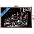 thumbnail image 3 of Michael Jordan - Fly Wall Poster, 22.375" x 34", Framed, 3 of 3
