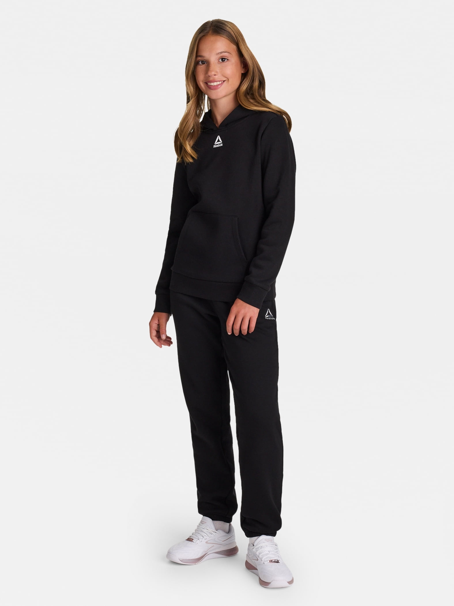 Reebok Girl's Sport Core Hoodie, Sizes 4-18