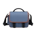 thumbnail image 1 of Bolsa organizadora para cámara Hugo Azul tipo bandolera ligera profesional, 1 of 10