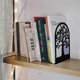 thumbnail image 5 of Decorative Bookends, Professional Craftsmanship With Non-Skid Rubber Pads, Electrophoretic Paint Offers Rust-Proof Protection, Gorgeous Tree Design 20, 5 of 5