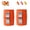 Orange-2pcs, variant on 2026 Upgraded Egg Peeler for Hard-Boiled Eggs - Efficient, Compact Handheld Shell Cracker & Remover, Portable Multifunctional Kitchen Gadget