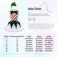 thumbnail image 7 of iiniim Kids Girls Christmas Ms.Santa Elf Costume Figure Ice Skating Ballet Leotard Dance Tutu Dress with Hat Size 4-16 Red 16, 7 of 7