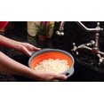 thumbnail image 3 of Kitchen Collapsible Silicone Colander Fruit Vegetable Strainer, 3 of 9