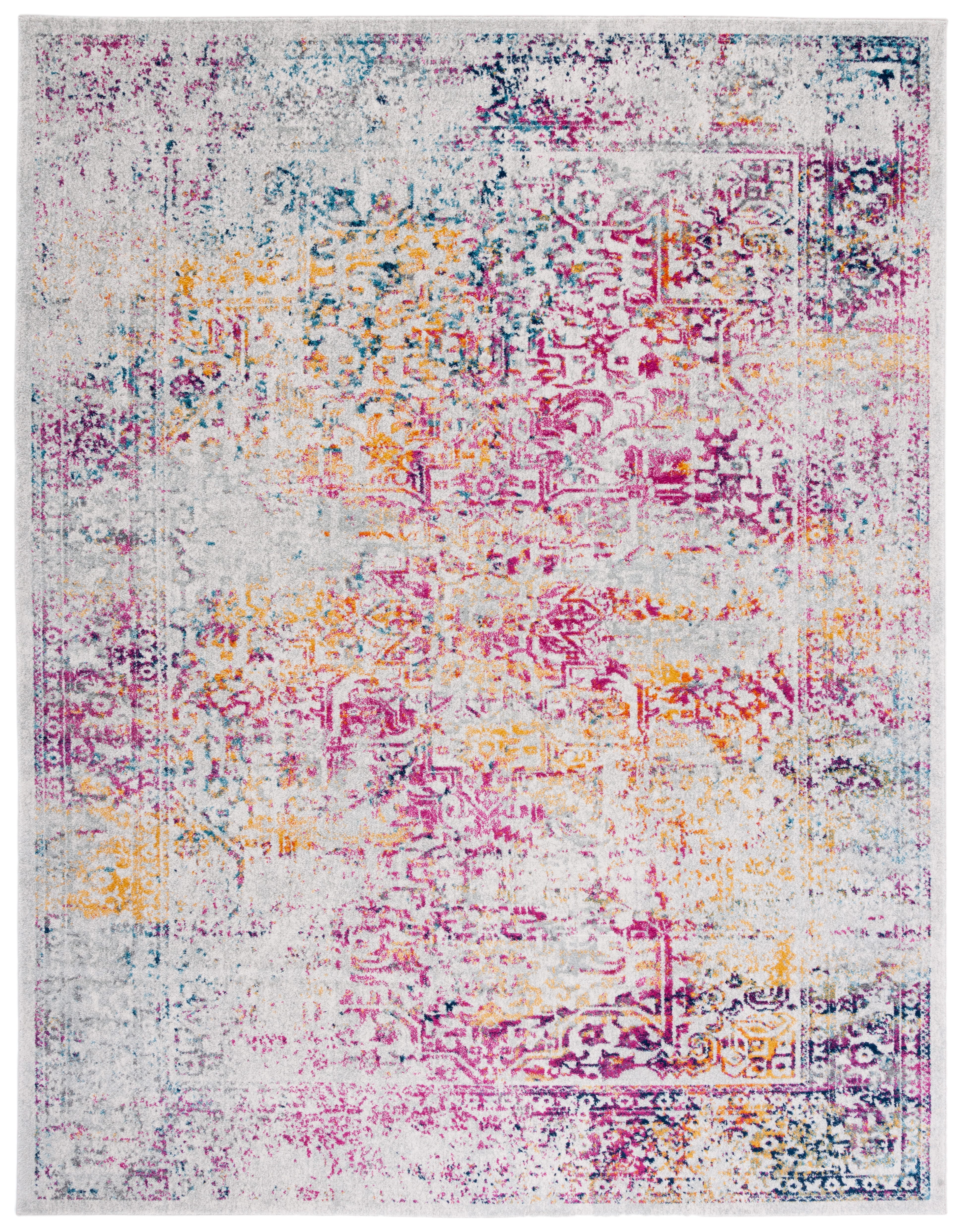 Safavieh Evoke Trena Floral Area Rug, Ivory/Fuchsia, 11' x 15'