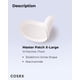 thumbnail image 2 of COSRX Master Patch X-Large 10 Patches | Contour Large Shaped Easy Pimple Treatment | Face &Body Quick and Effective A.D.F. Hydrocolloid, 2 of 7