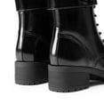 thumbnail image 6 of DREAM PAIRS Women's Combat Boots, Lace-Up Boots with Pearl Button Strap and Chunky Heel, 6 of 6
