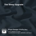 thumbnail image 3 of BlessLiving Pillowcases Set of 2, Nylon Cooling Soft Breathable Envelope Closure Pillowcases, Navy, 20×26 inch, 3 of 8