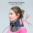 thumbnail image 4 of Tractor de tracción Cervical inflable ajustable para el cuello, alivio del dolor de cuello superior, almohada suave para uso doméstico, ensanchador de cuello, 4 of 4