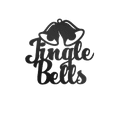 thumbnail image 1 of Jingle Bells - Metal Wall Art, 1 of 2