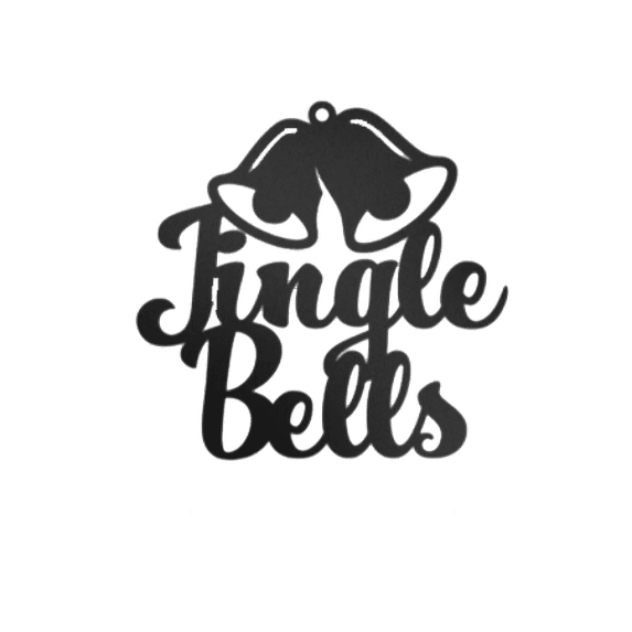 Jingle Bells - Metal Wall Art