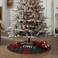 thumbnail image 6 of Bingfone Christmas Tree Skirt Mat Christmas Decoration Interior 48"-Wonderful Time Christmas, 6 of 8