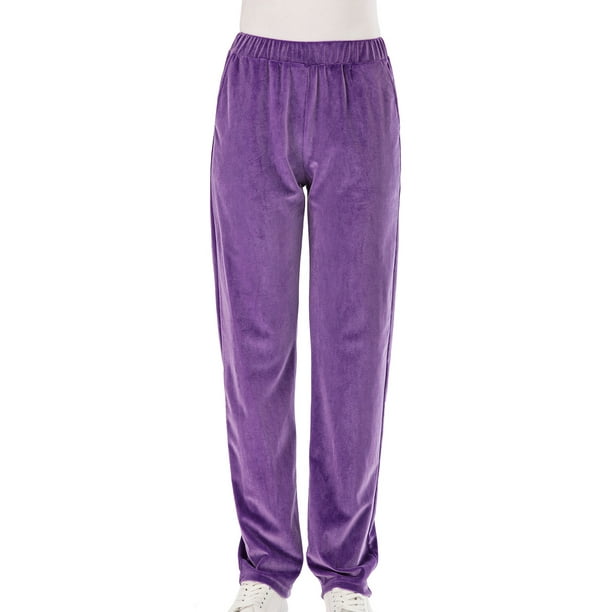 lv velour joggers