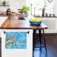 thumbnail image 6 of 2 Pack Summer Dish Towels for Kitchen 18 x 26 Inch, Hello Sunshine Super Absorbent Quick Drying Baking Dishcloths Watercolor Cute Dish Towels Bathroom Hand Towels Beach Party Supplies, 6 of 6