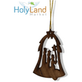 thumbnail image 5 of Holy Land Market Olive Wood Ornaments - Set of 12 Flat Christmas Decorations with Nativity Story Booklet, Inspirational Hand Carved Christmas Decor, Christian Christmas Ornaments from Bethlehem, 5 of 8