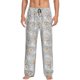 thumbnail image 1 of Fotbe Daisies Flowers Pantalones de Pijama para Hombre, Pantalones de Dormir, Pantalones de Casa con Cintura Ajustable y Bolsillos-Small, 1 of 6