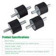 thumbnail image 3 of 4 PCS Rubber mounts, Rubber Vibration Isolation Mounts shock absorber Silentblock Car Boat Bobbins, 3 of 9
