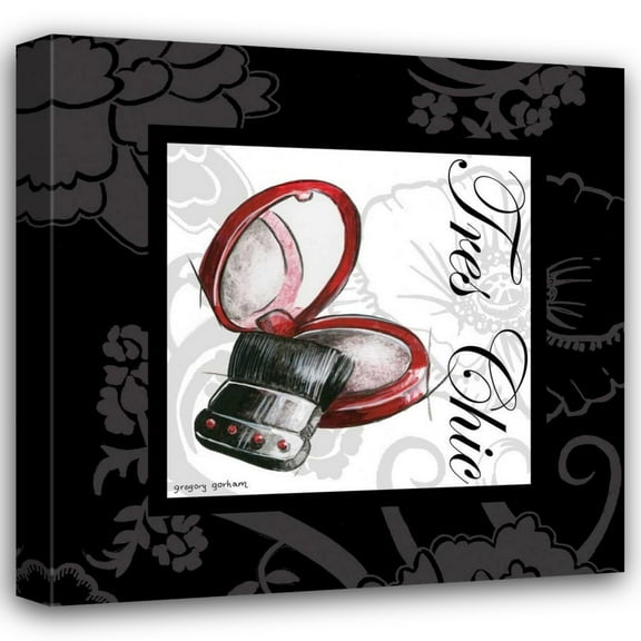 Gregory Gorham 28x28 Gallery Wrapped Canvas Wall Art Titled - Makeup Bag II