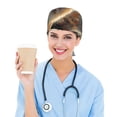 thumbnail image 6 of Gaeub Wolf Family Winter Wonderland Print Cleaning Working Cap,Unisex Scrub Cap Nurse Hat,No-Slip Scrub Cap for Men & Women, 6 of 7