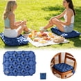 thumbnail image 2 of Portable Inflatable Seat Cushion For Outdoor Camping Hiking Picnic Beach And Stadium Events, 2 of 5