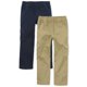 thumbnail image 1 of Pantalones cargo para niños The Children's Place talla 8, pack de 2 (Flax/Navy), 1 of 4