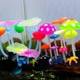 thumbnail image 4 of SPRING PARK Silicone Fish Tank Pond Aquarium Decoration Artificial Water Glowing Plant Coral Ornament, 4 of 6