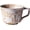Butterflies and Chrysanthemums, variant on Ceramic Coffee Mug with Handle for Latte,12 oz. Microwave Dishwasher Cup, Art Gifts Green Leaf Mug, Cup for Coffee, & Hot , Cypress Leaves