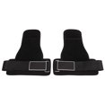 thumbnail image 3 of Agarres para levantamiento de pesas con correas para muñecas, 1 par de correas de cuero real para levantamiento de pesas Correas de cuero para levantamiento de pesas Características de vanguardia, 3 of 12
